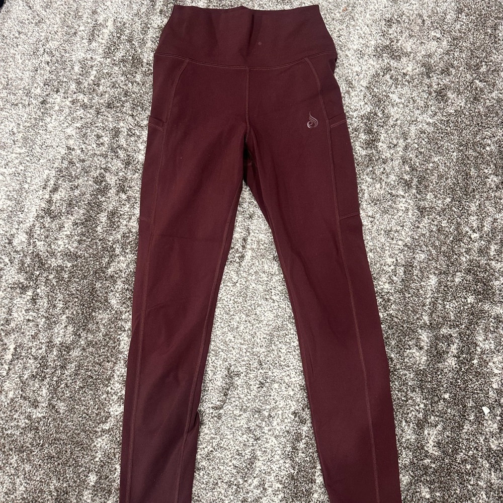Ryderwear Maroon Leggings